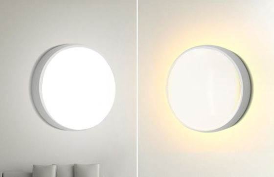 Decoração de jardim Lâmpadas LED de parede IP65 3000K Branco quente
