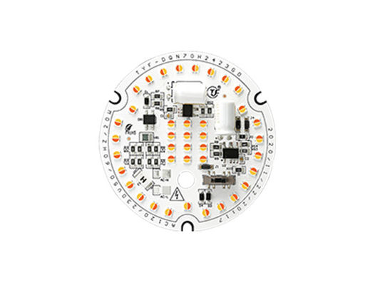 Módulo de lâmpada LED de 24 W, à prova d'água, de duas cores