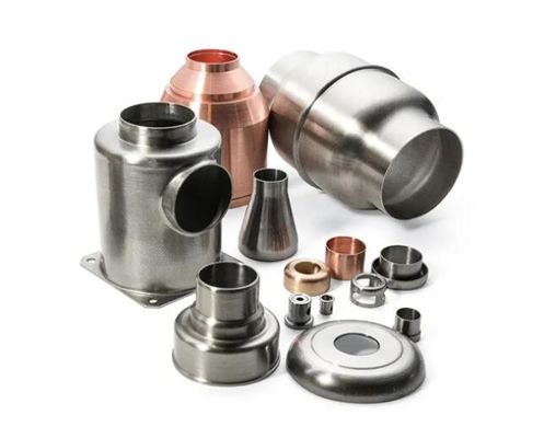 Partes de giro de metal de soldadura sem costura Folha de metal personalizada para peças de reposição leves