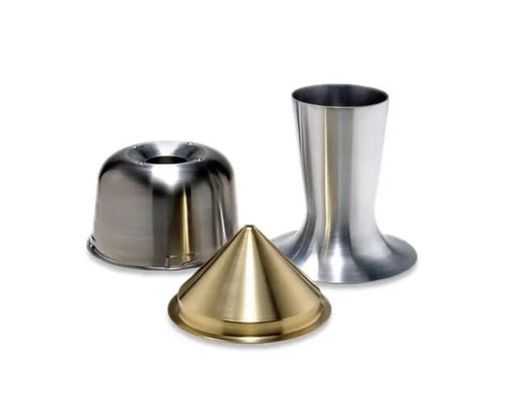Lâmpadas LED de aço inoxidável Acessórios Desenho profundo Custom Metal Spinning OEM