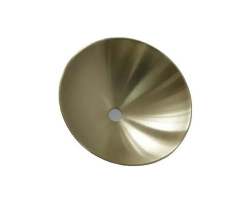 Lâmpadas de LED de cone de metal Acessórios, Micro Mecânica Peças de rotação de metal Electroplating