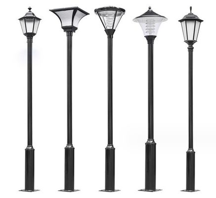 Iluminação de jardim exterior decorativa, iluminação de caminhos paisagísticos resistente a vandais