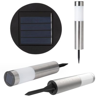 Iluminação solar exterior LED de paisagem à prova de adulteração para iluminação de trilhos