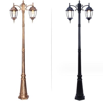 Lâmpadas de paisagem LED de alumínio moderno para jardim Iluminação de casas decorativas